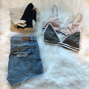 Two full bags of clothes - Lulu, Pink, Guess, etc!